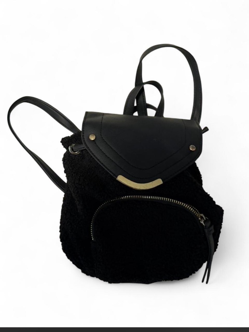 Primark fur mini backpack